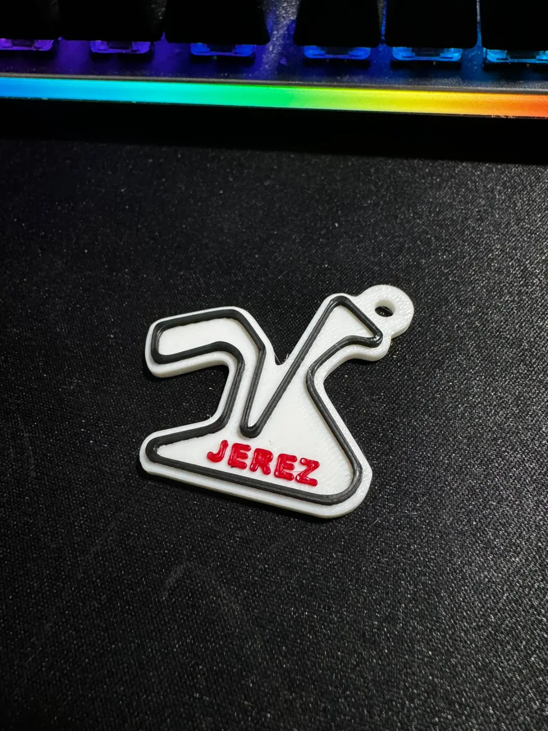 Keychain Jerez Circuit MotoGP F1 Llavero, photo 2 of 2 - Keychain Jerez Circuit MotoGP F1 Llavero Art
