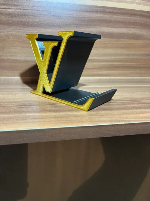 Louis Vuitton Style Phone Stand, photo 2 of 4 - Louis Vuitton Style Phone Stand Mobile & Device Accessories
