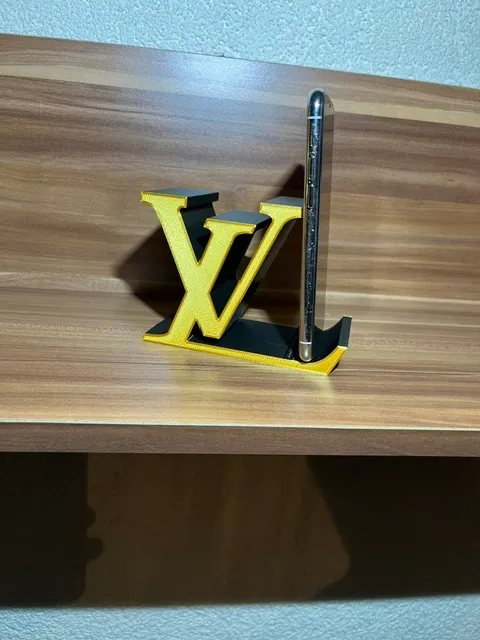Louis Vuitton Style Phone Stand, photo 3 of 4 - Louis Vuitton Style Phone Stand Mobile & Device Accessories