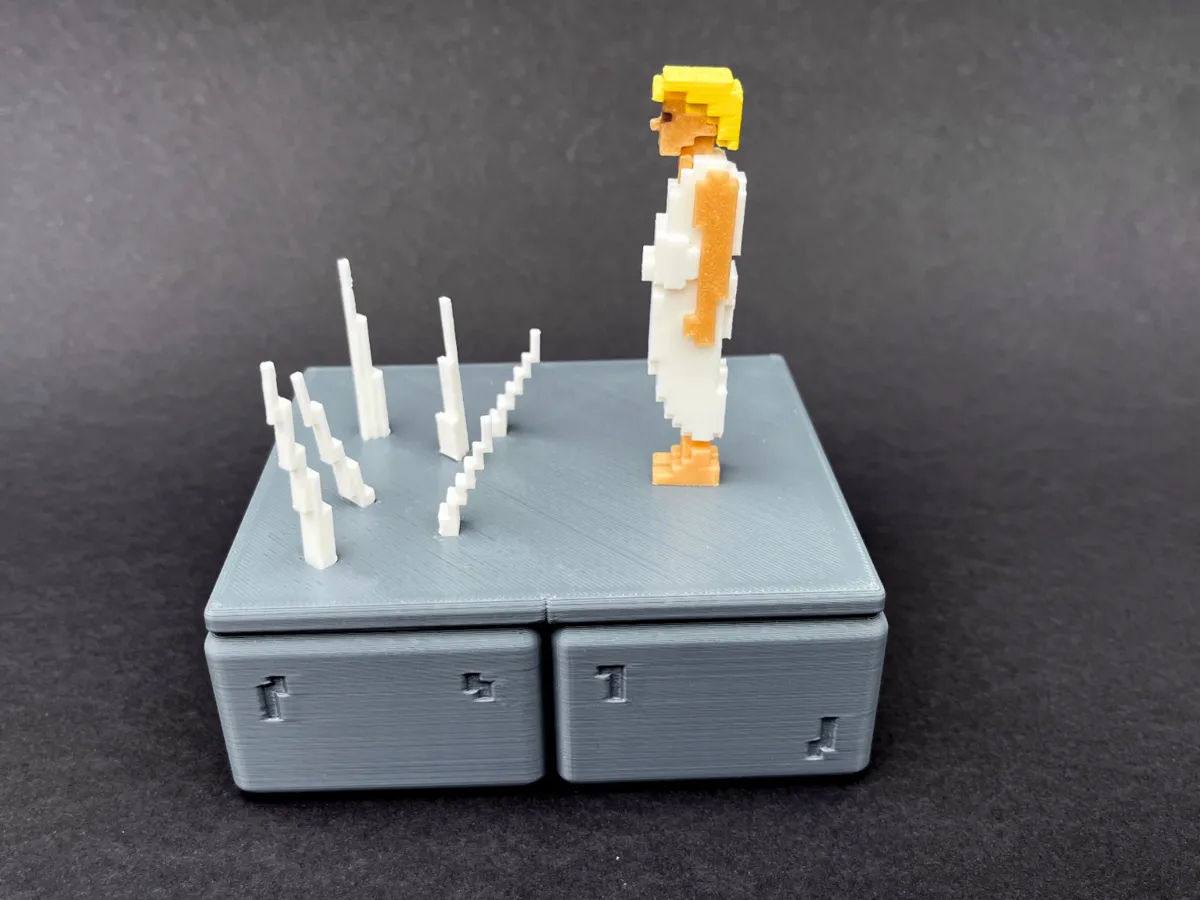 Prince of Persia 1989 Gameplay Scene Figure - Characters, in stock in India