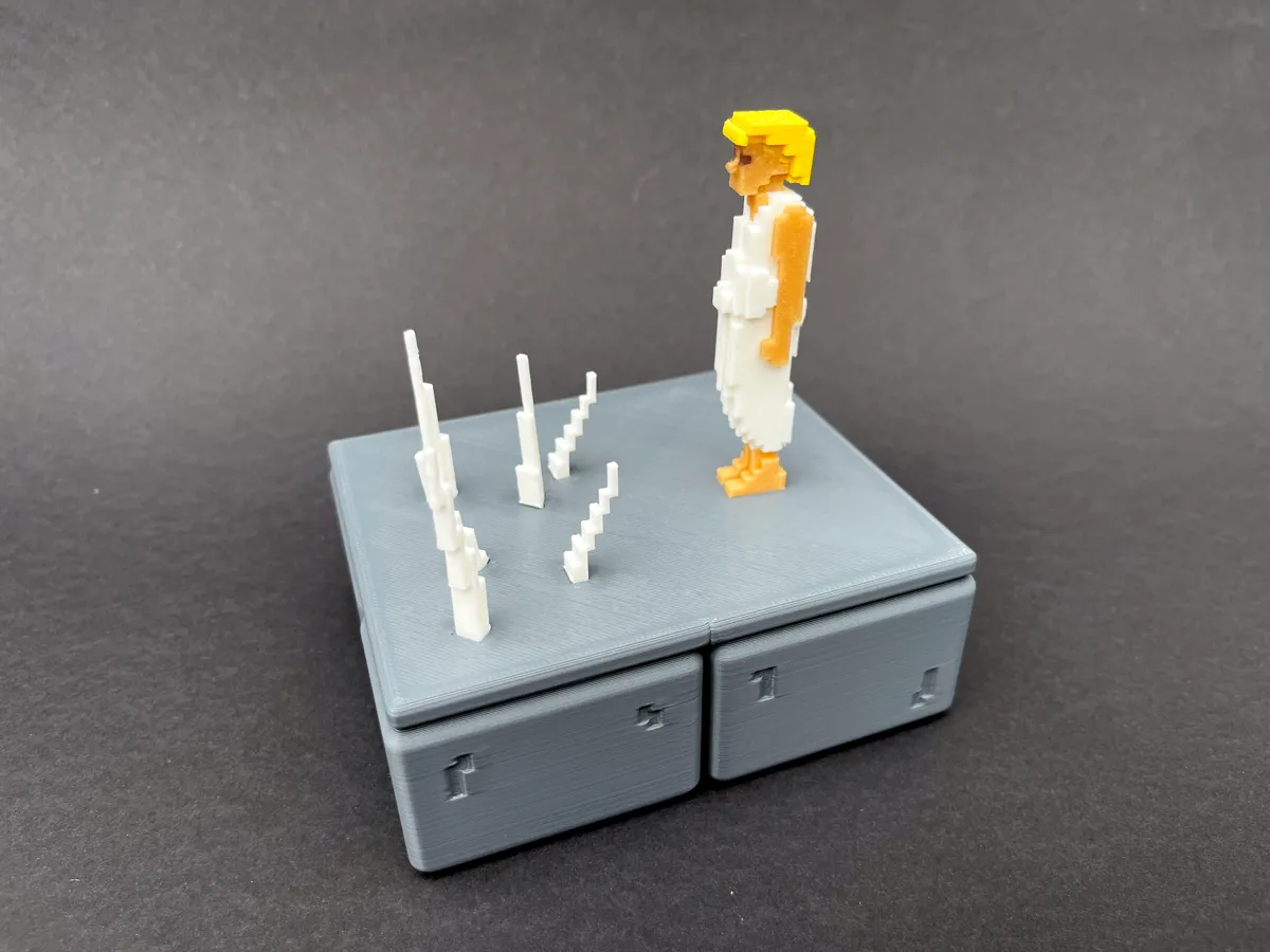 Prince of Persia 1989 Gameplay Scene Figure, photo 2 of 4 - Prince of Persia 1989 Gameplay Scene Figure Toys & Games
