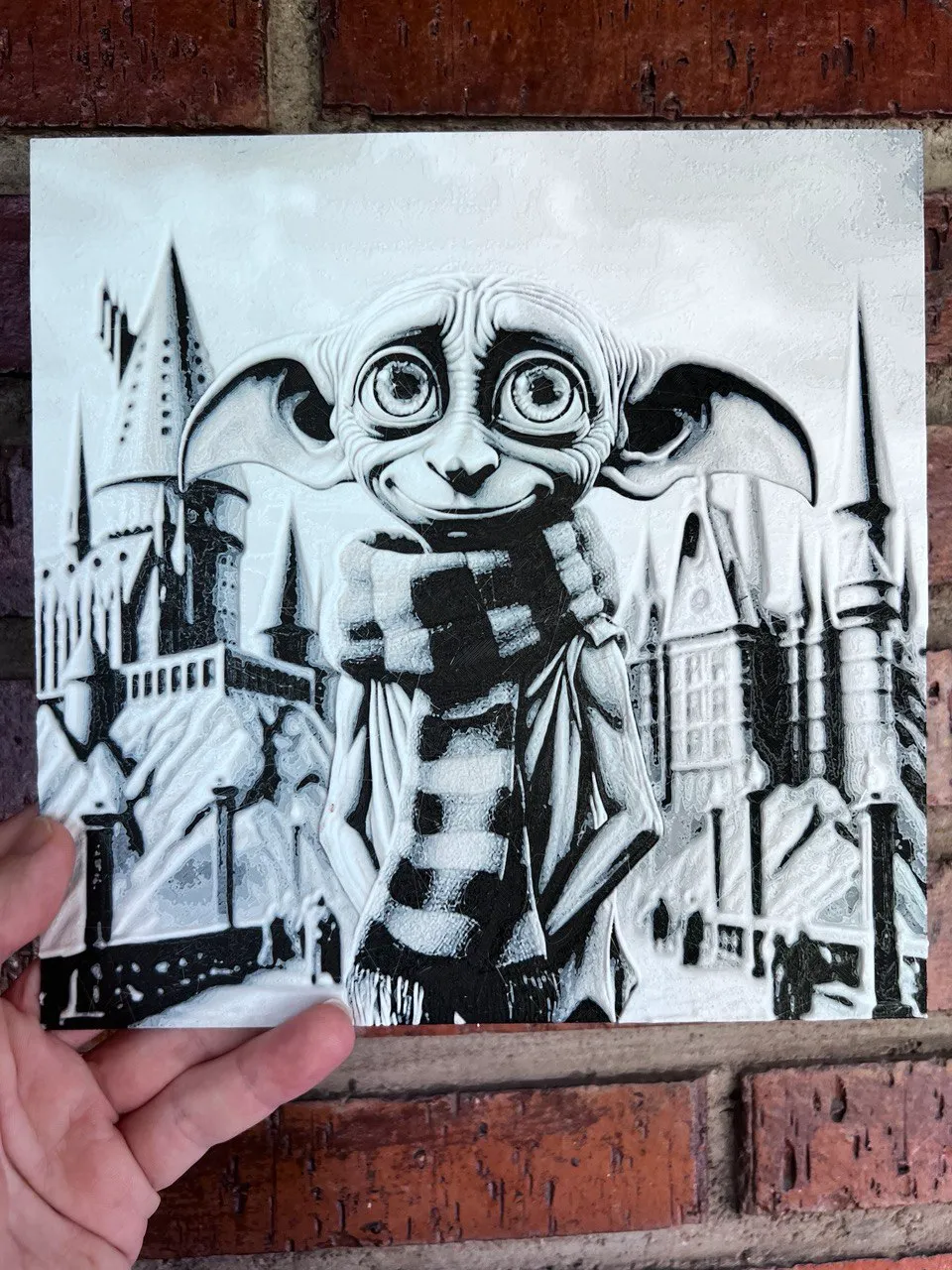 Dobby elf Harry Potter hueforge 200x200, photo 2 of 3 - Dobby elf Harry Potter hueforge 200x200 Home Decor Items