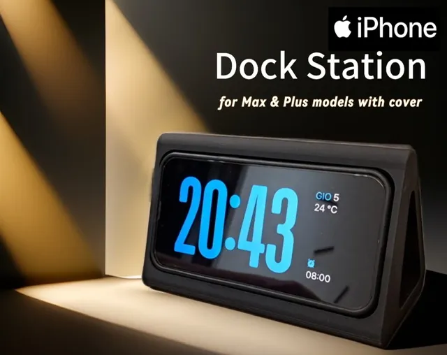 iPhone Plus & Max Clock MagSafe Stand - Electronics, in stock in India
