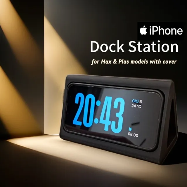 iPhone Plus & Max Clock MagSafe Stand, photo 2 of 4 - iPhone Plus & Max Clock MagSafe Stand Hobby & DIY