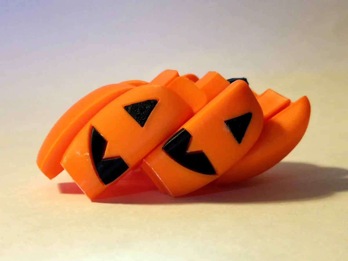 Pumpkin Slider, photo 2 of 4 - Pumpkin Slider Fidget & Sensory Toys