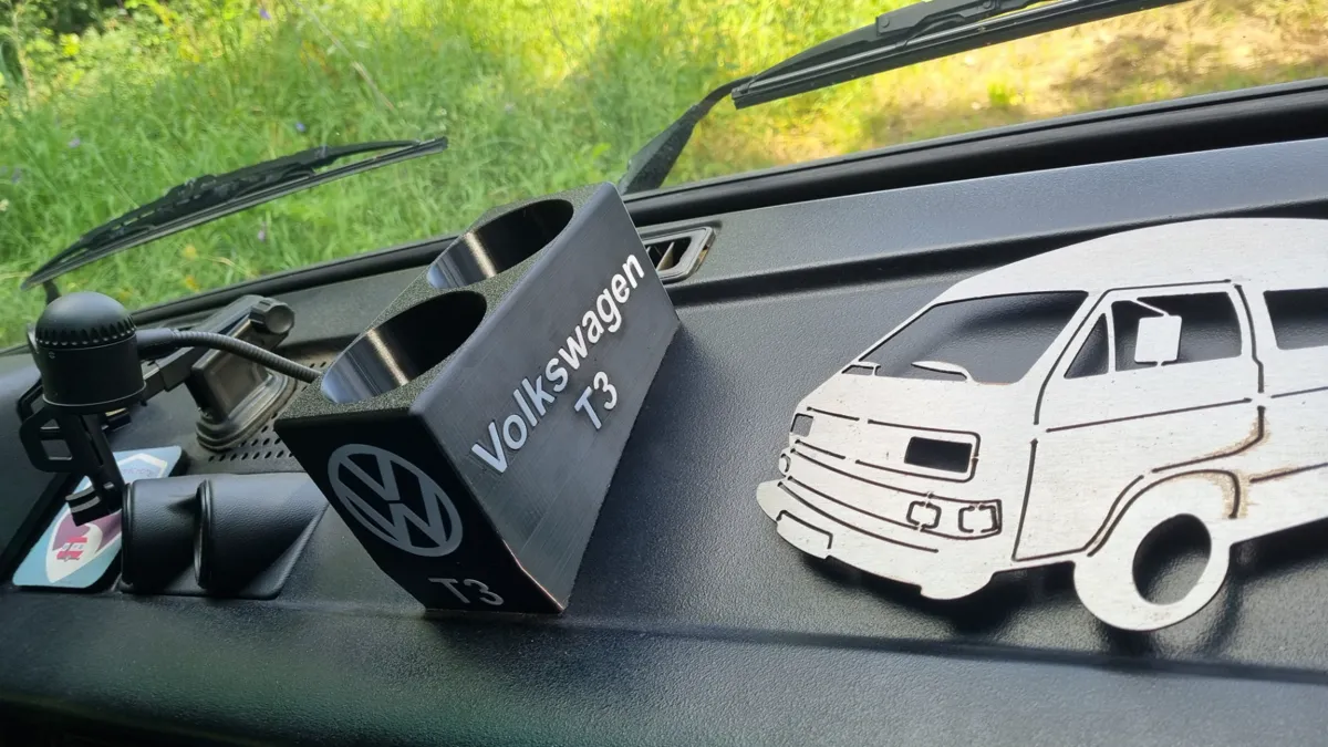 VW T3 Dashboard Cup Holder, photo 2 of 4 - VW T3 Dashboard Cup Holder Car & Vehicle