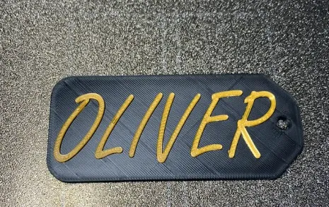 OLIVER, Name tag, and, photo 2 of 3 - OLIVER, Name tag, and Tools