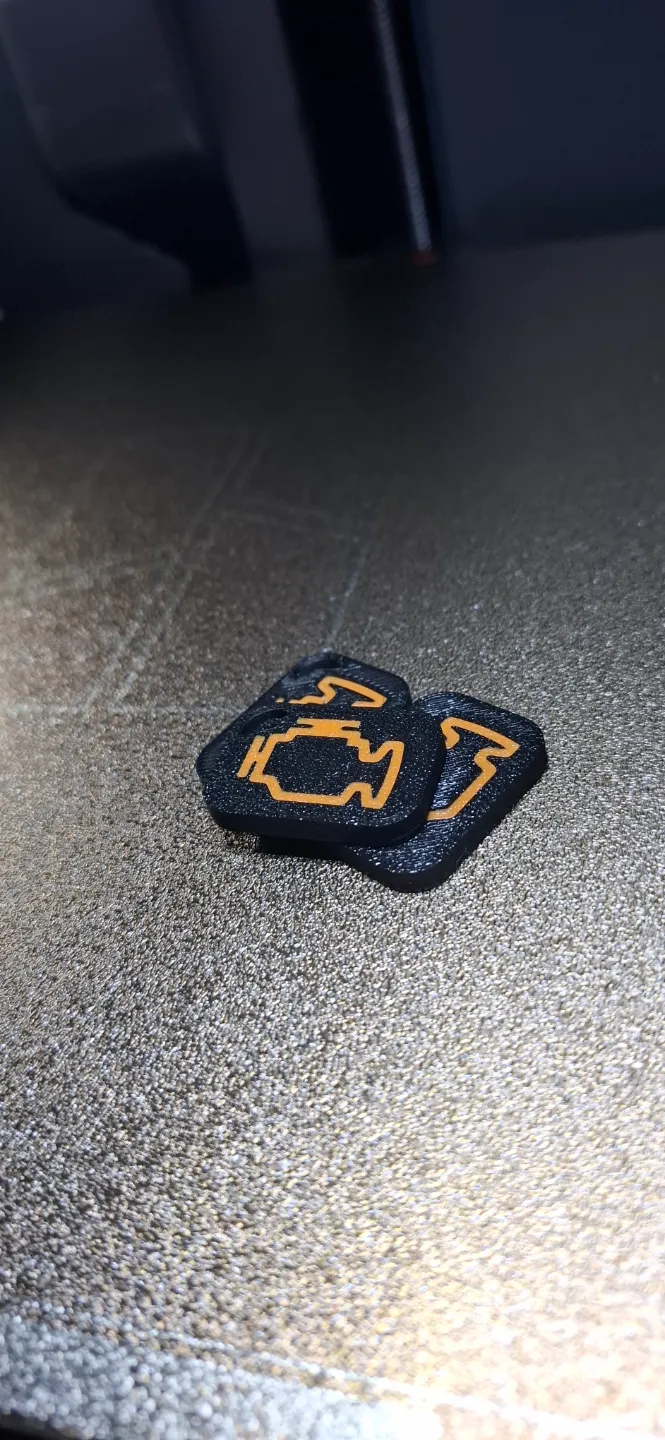 Engine Check Keychain, photo 2 of 4 - Engine Check Keychain Jewellery & Accessories