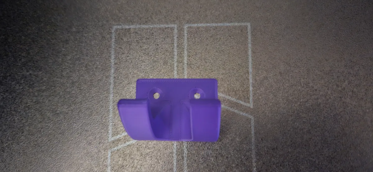 Simple wall hook for tools., photo 3 of 3 - Simple wall hook for tools. Storage & Organisation