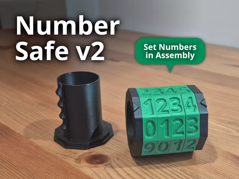 Number Safe - Cryptex