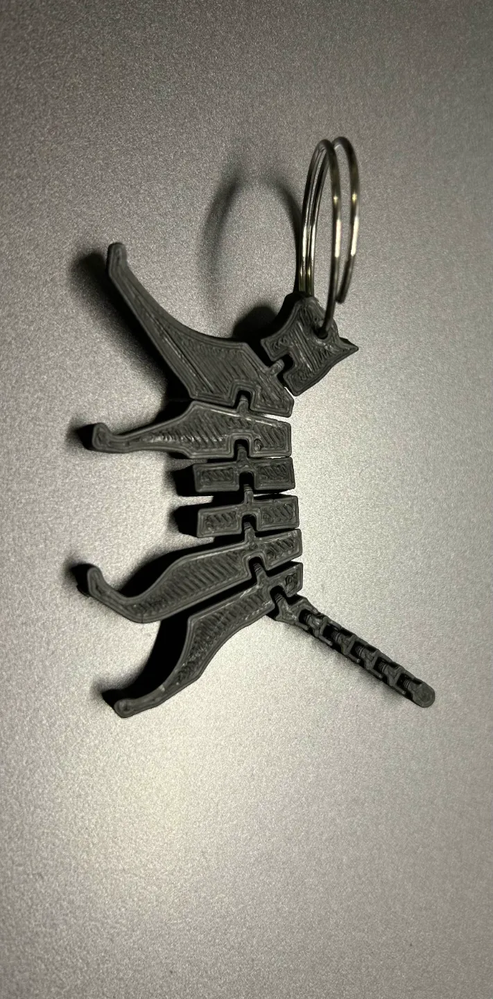 Flexi Cat for Keychain, photo 3 of 3 - Flexi Cat for Keychain Toys & Games