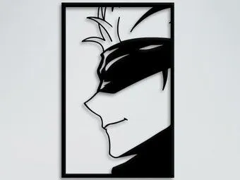 wall art 2d - Gojo from jujutsu kaisen