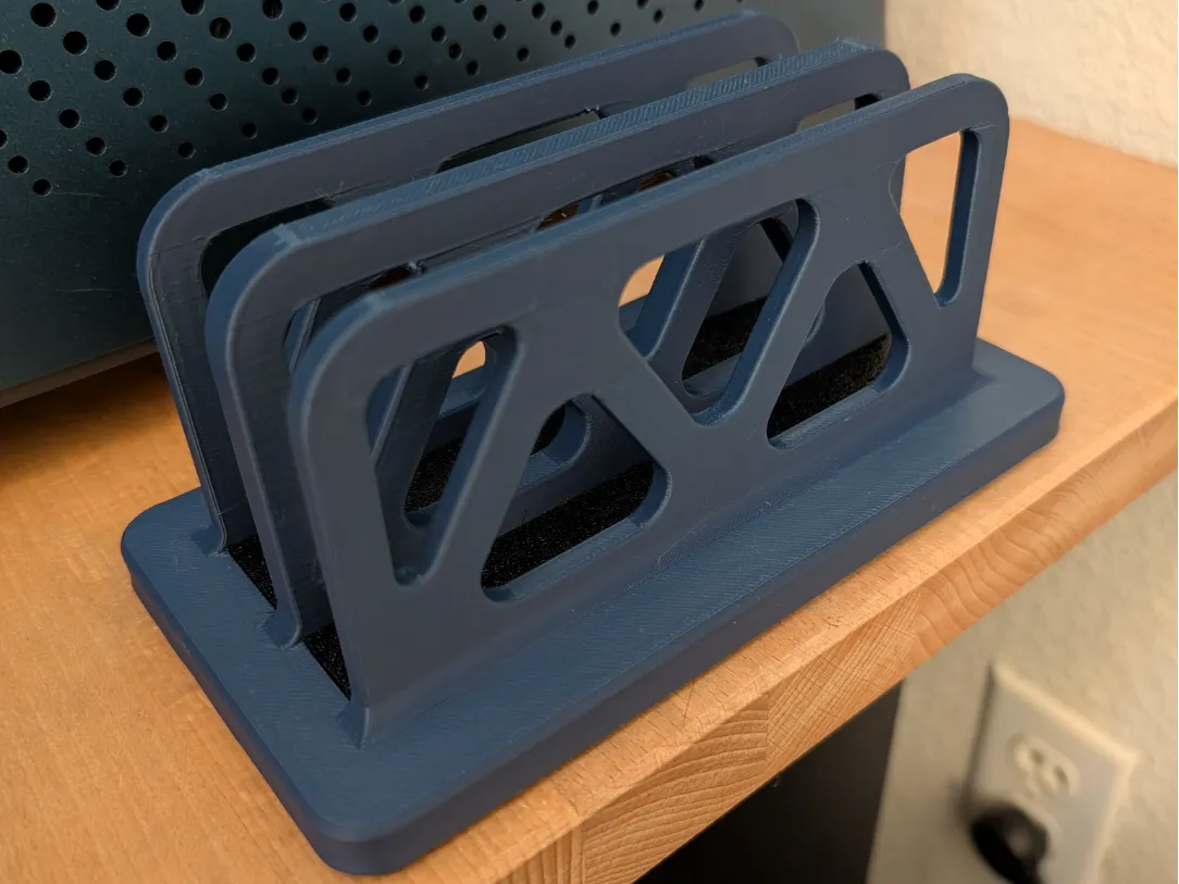 Double Vertical Laptop Stand