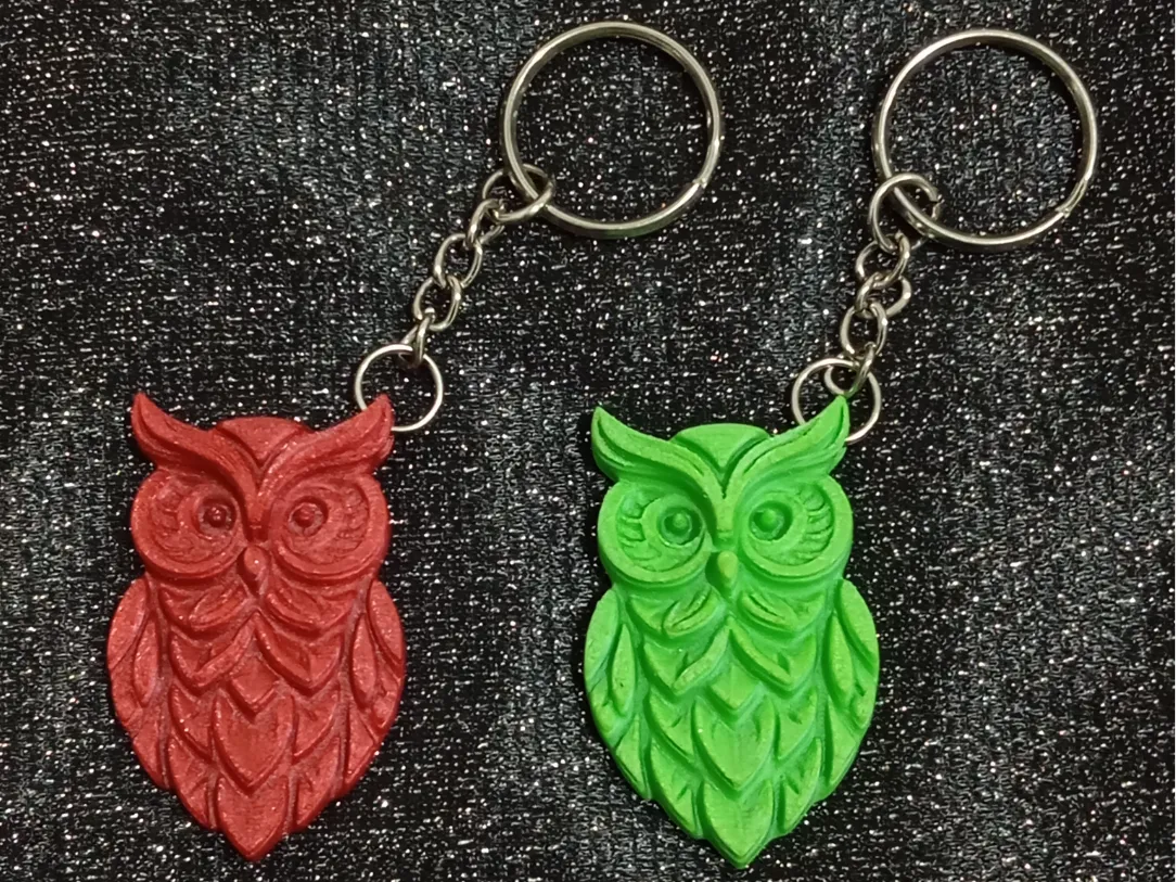 Owl Keychain