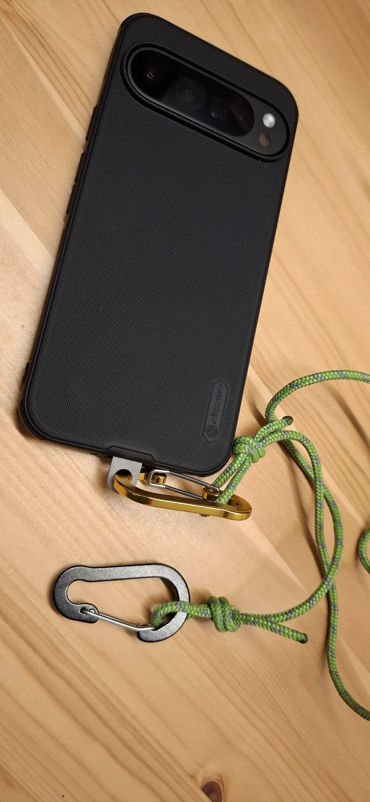 Phone Lanyard with Carabiner Loop, photo 4 of 4 - Phone Lanyard with Carabiner Loop Desk & Office