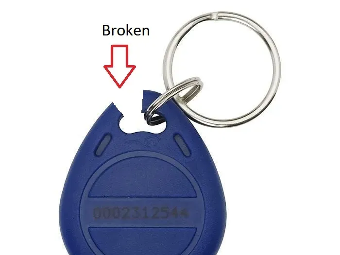 RFID Tag Case for broken loop