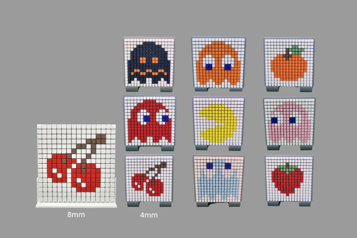 Pac-Man Mini Pixel Puzzle Set