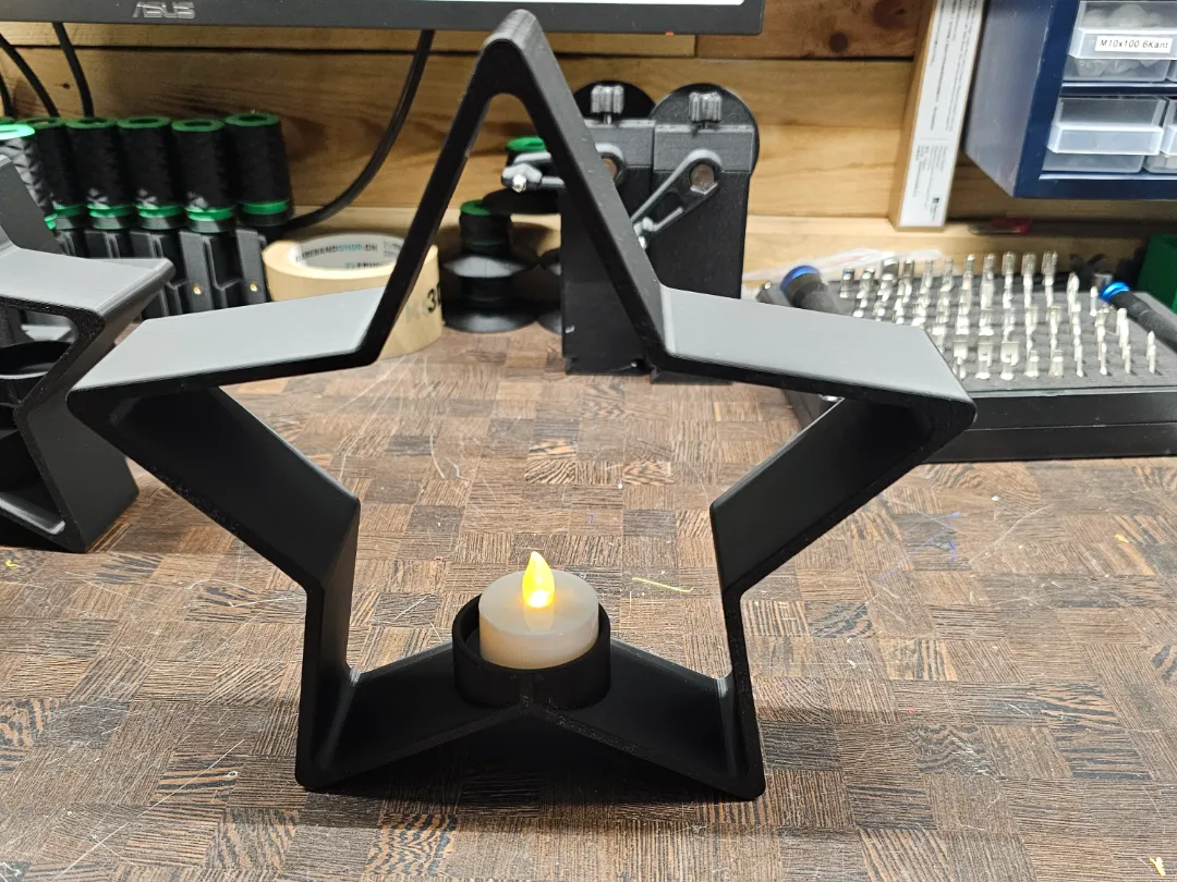 Medium Star Candle Holder
