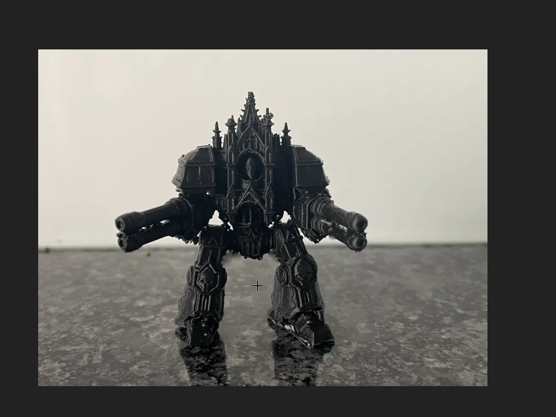 Cathedral Gothic Mech Walker - Wargaming Figurine