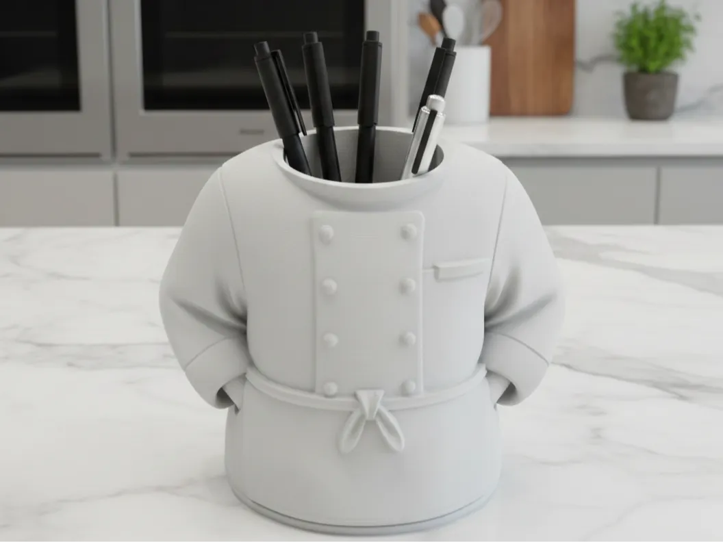 "The Executive Chef" Pen Holder, Culinary Edition