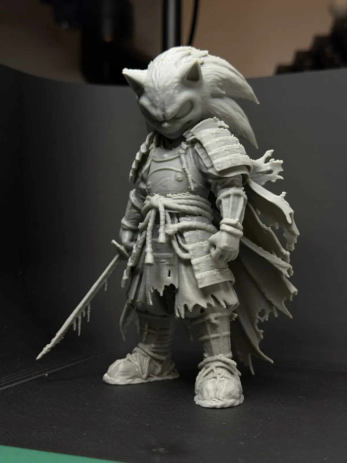 Hedge Hog - Samurai, photo 3 of 3 - Hedge Hog - Samurai Figurines & Collectibles