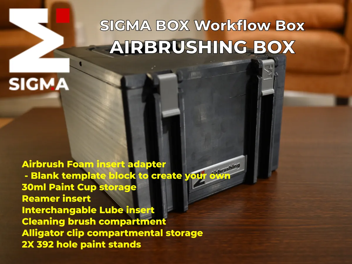 Modular Hobby Workflow Box - Airbrushing Setup - Organizers, in stock in India