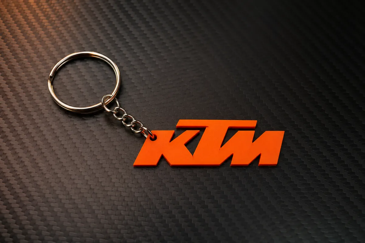 KTM Motorcycle keychain, photo 2 of 3 - KTM Motorcycle keychain Keychains