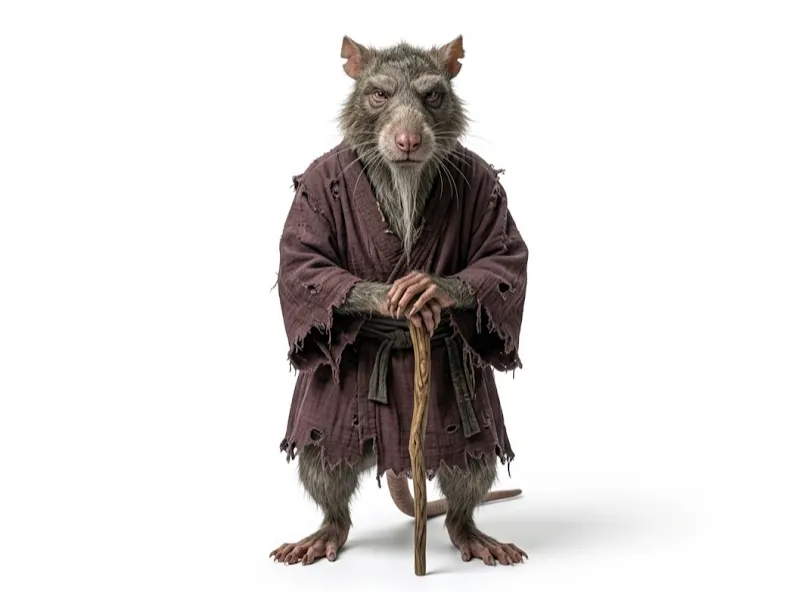 Mutant Master Rat Sensei - Martial Arts Master