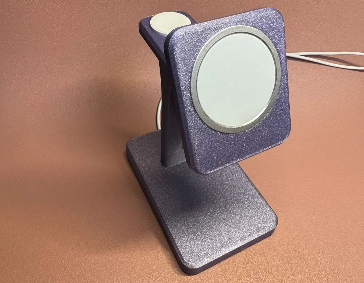 2-in-1 Horizontal MagSafe iPhone and Watch Stand