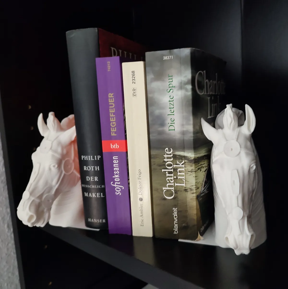 Bookends Horse Heads Museum Art