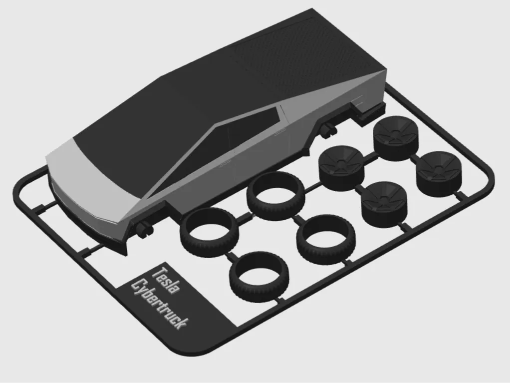 Tesla Cybertruck kit card
