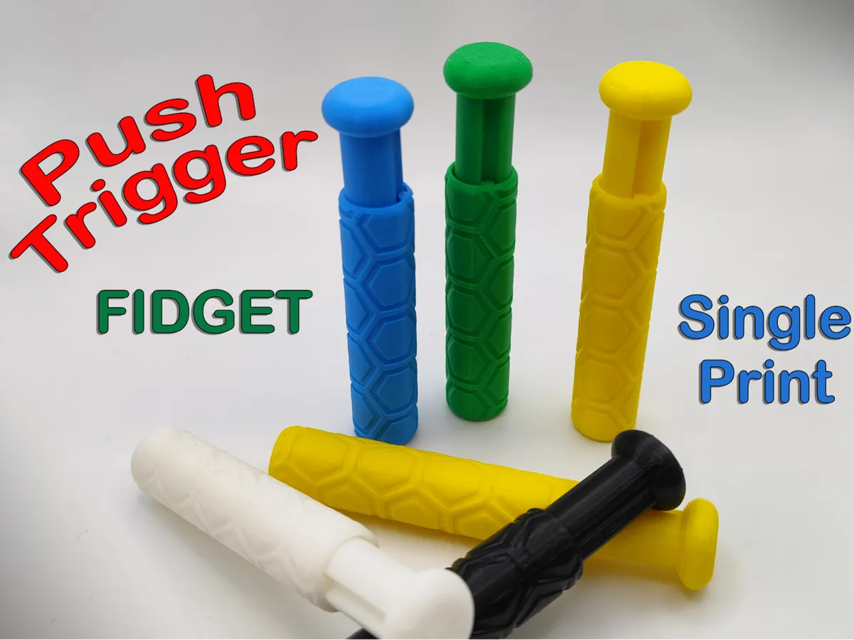 Push Trigger FidGet - Stress Relief & Sensory Toys, in stock