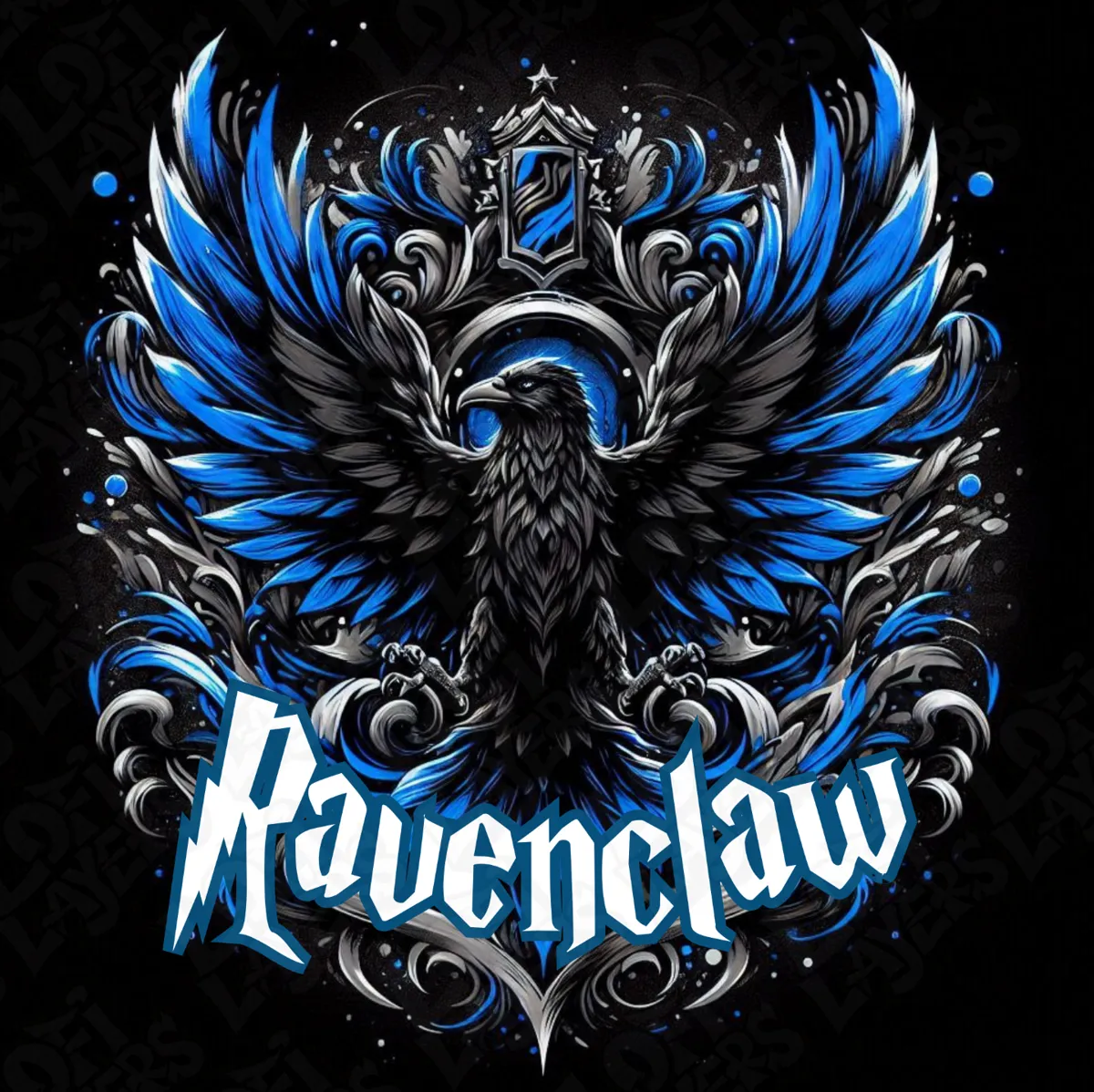 Ravenclaw Crest Hueforge
