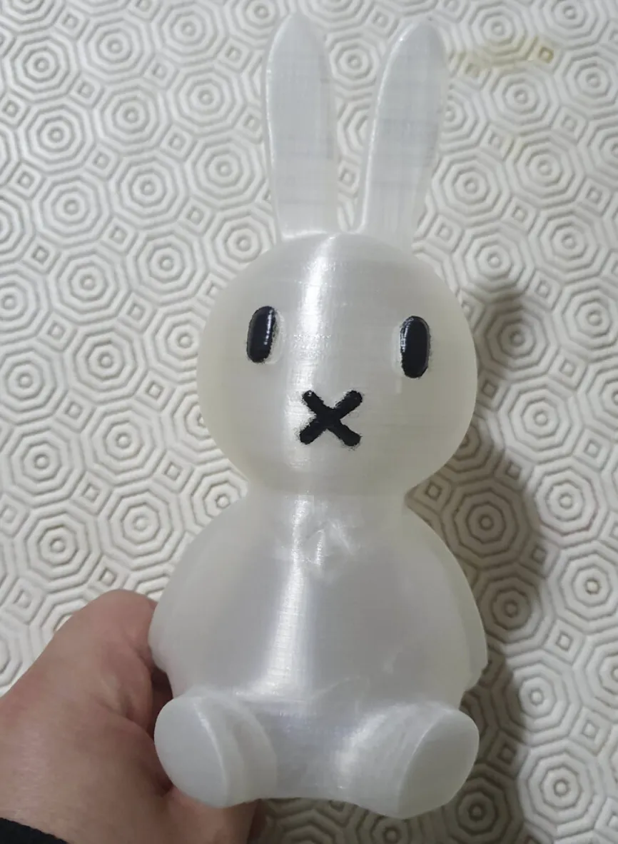 Rabbit Lamp, photo 4 of 4 - Lamp Bases, Kits & Parts, children
