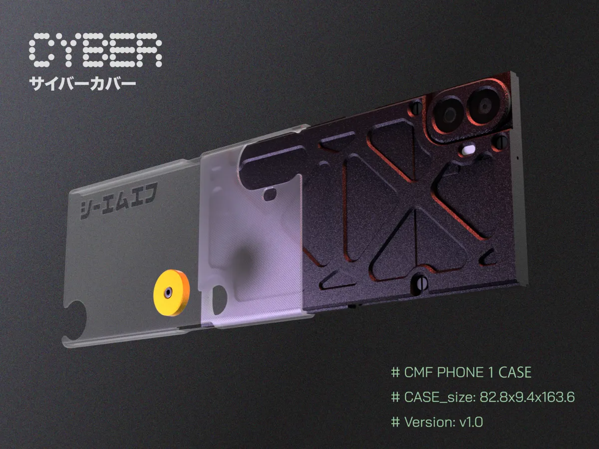 CMF Phone Cyber Style Case - Electronics, in stock in India