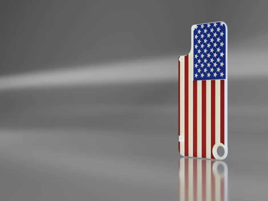 CMF phone 1 American flag backplate - 2D Art, in stock in India