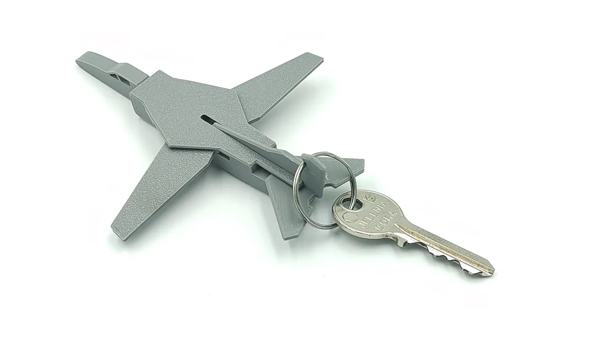 MiG 23 Key Hanger With Moveable Wings!, photo 2 of 4 - MiG 23 Key Hanger With Moveable Wings! Storage & Organisation
