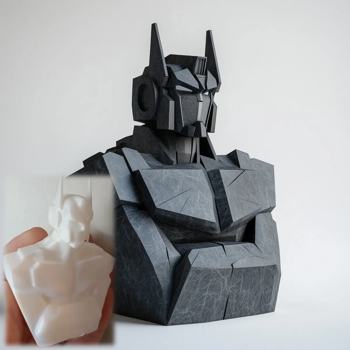 Cyber Sentinel Sculpture, photo 4 of 4 - Cyber Sentinel Sculpture Home Decor Items