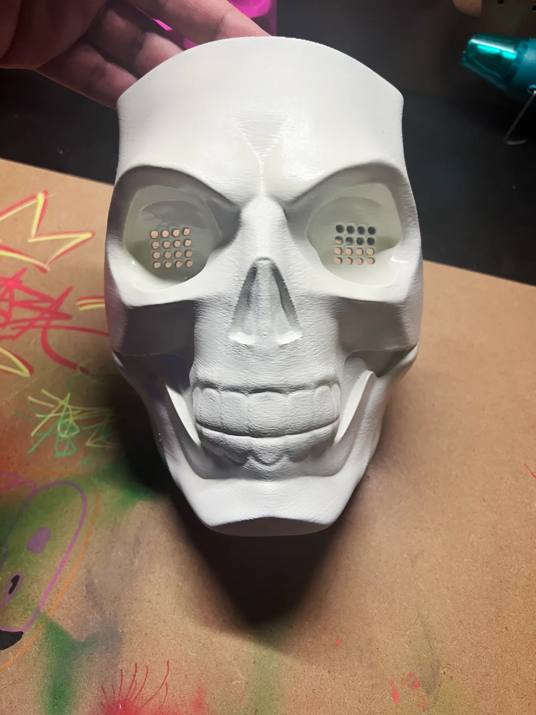 Fortnite Skull Trooper Mask, photo 2 of 3 - Fortnite Skull Trooper Mask Props & Cosplays