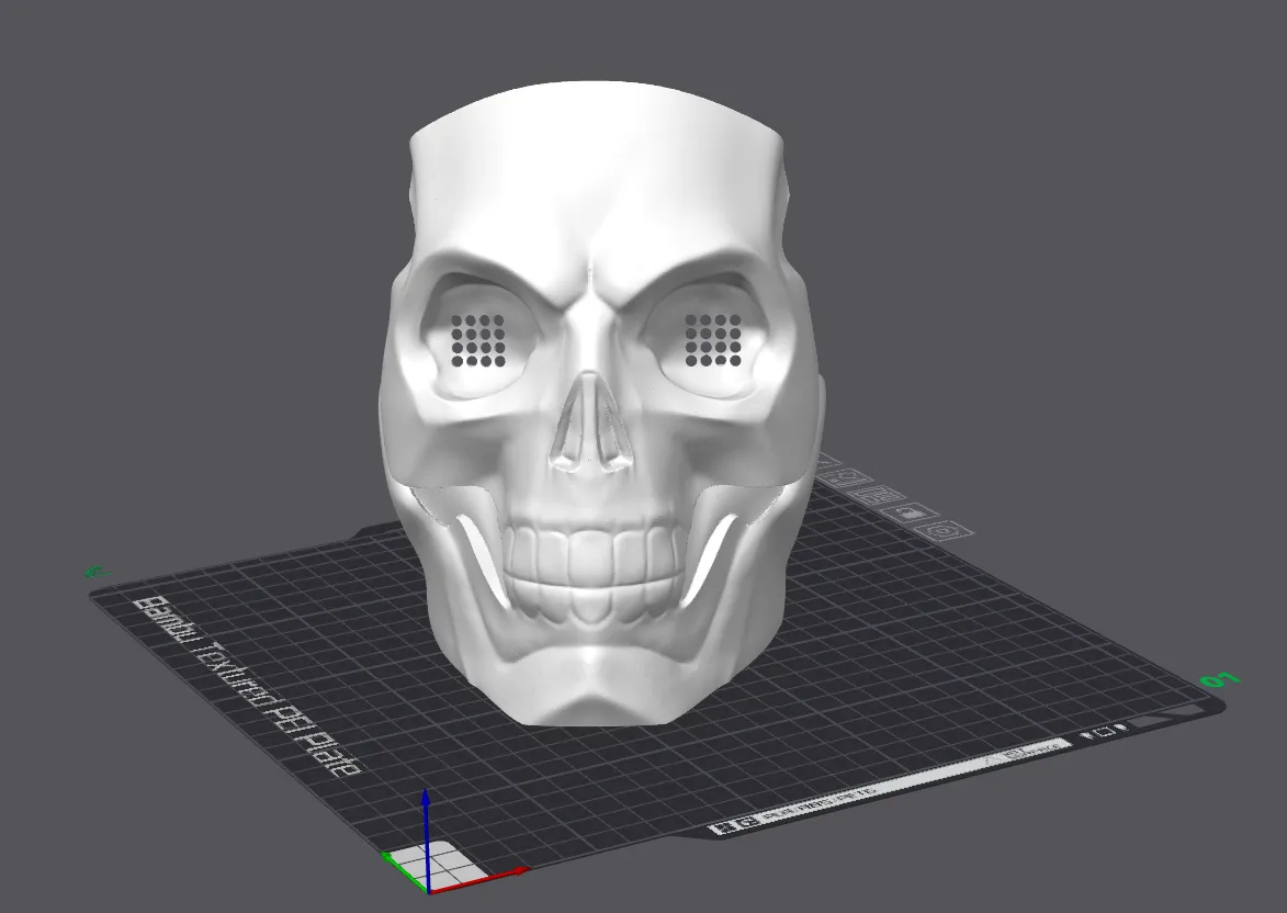 Fortnite Skull Trooper Mask, photo 3 of 3 - Fortnite Skull Trooper Mask Props & Cosplays
