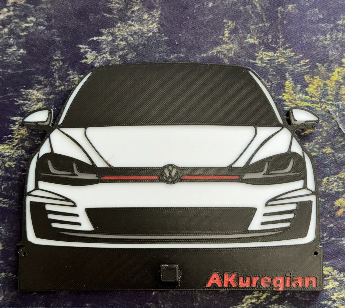 MK7 GTI Key Hanger, photo 3 of 4 - MK7 GTI Key Hanger Storage & Organisation