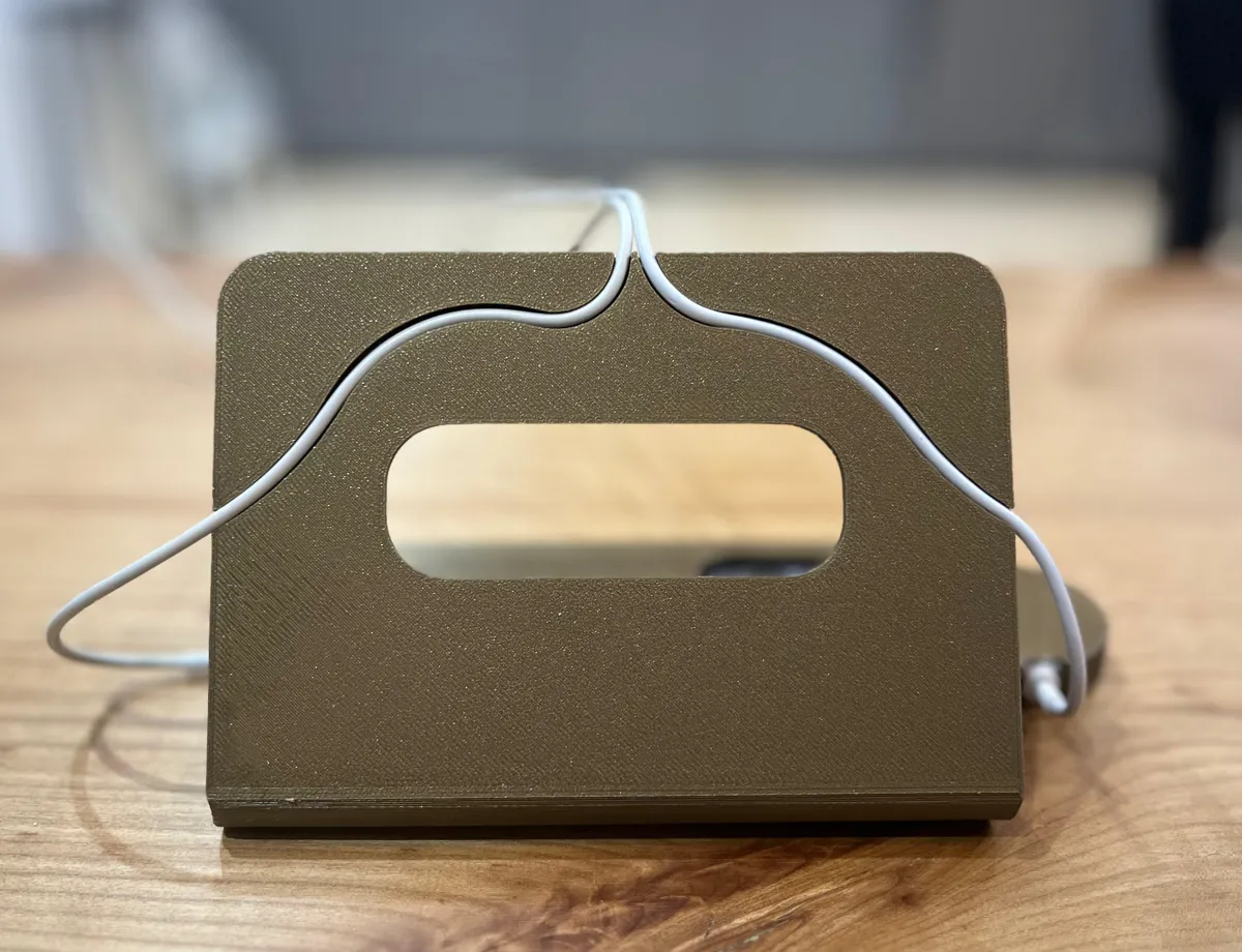 iPhone Dock with Apple Watch Charger Slot, photo 3 of 3 - iPhone Dock with Apple Watch Charger Slot Mobile & Device Accessories