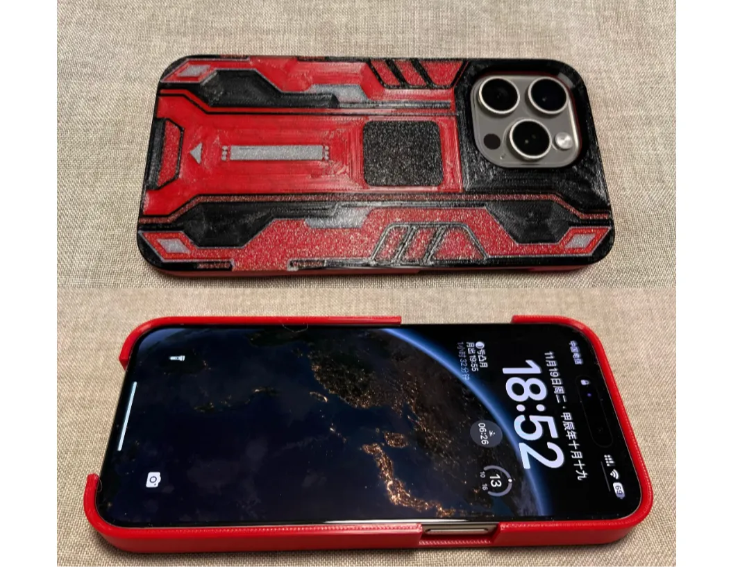 iPhone 15 Pro Max 机甲风手机壳 - Fashion Accessories, in stock in India