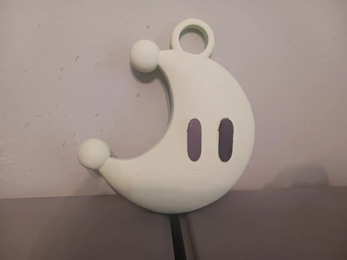 Super Mario Power Moon Ornament, photo 3 of 4 - Super Mario Power Moon Ornament Figurines & Collectibles