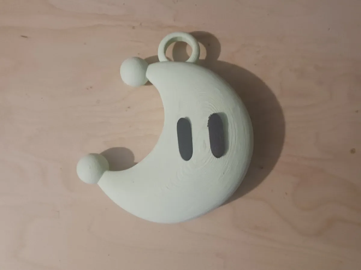 Super Mario Power Moon Ornament, photo 4 of 4 - Super Mario Power Moon Ornament Figurines & Collectibles