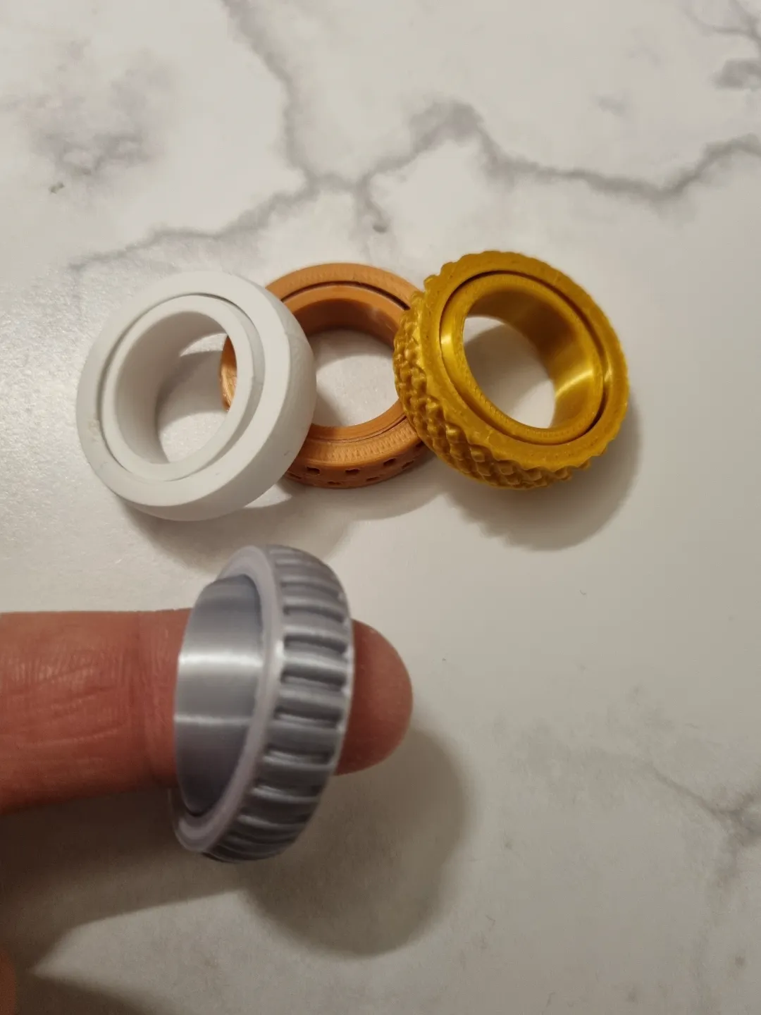 Finger spinner 2 rings, photo 4 of 4 - Finger spinner 2 rings Fidget & Sensory Toys