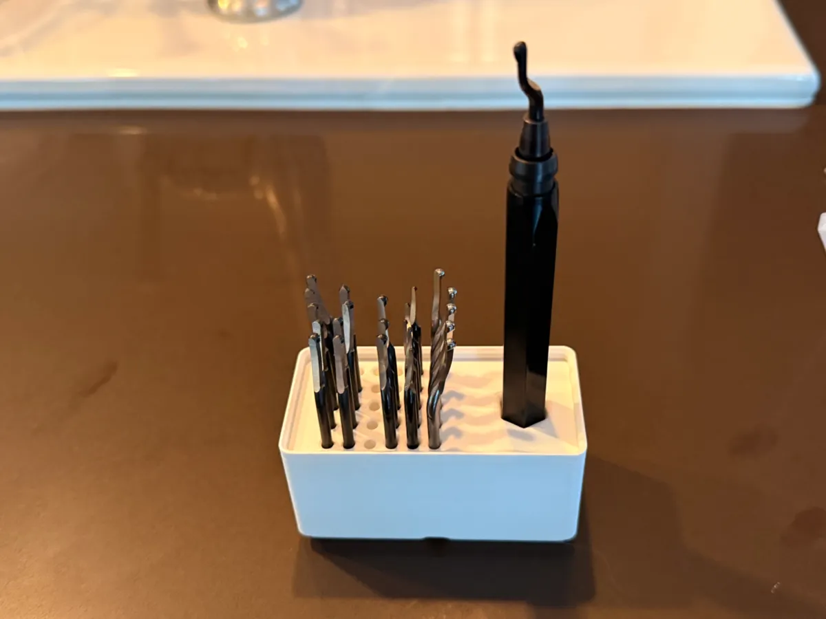 Gridfinity Deburring Tool Holder