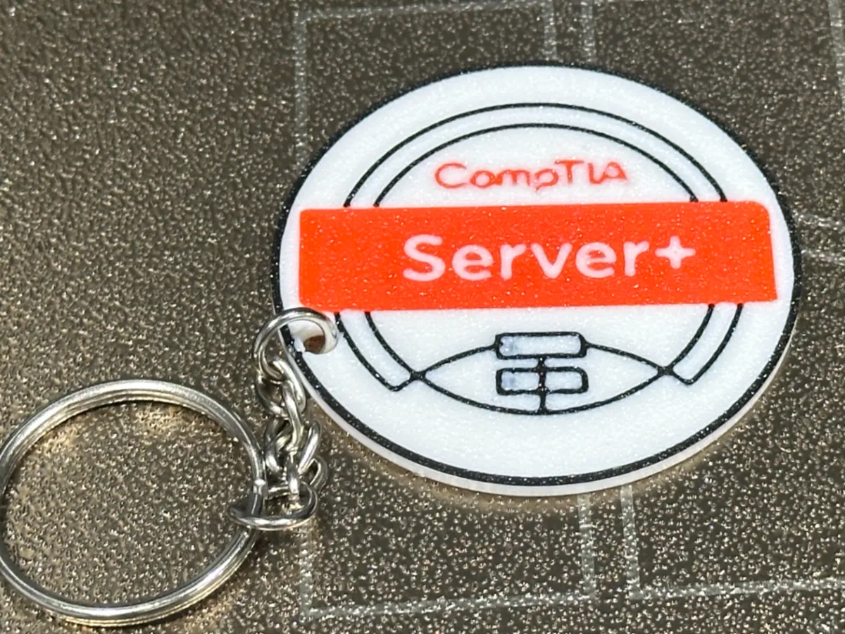 CompTIA Server+ Certified Keychain - Luggage Tag - Signs & Logos, in stock in India