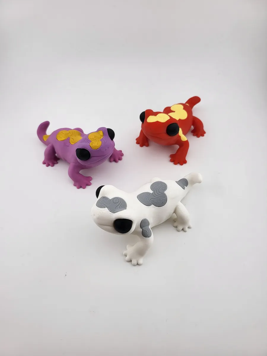 Kawaii cute Gecko Lizard Toy Stylized, photo 3 of 4 - Kawaii cute Gecko Lizard Toy Stylized Figurines & Collectibles