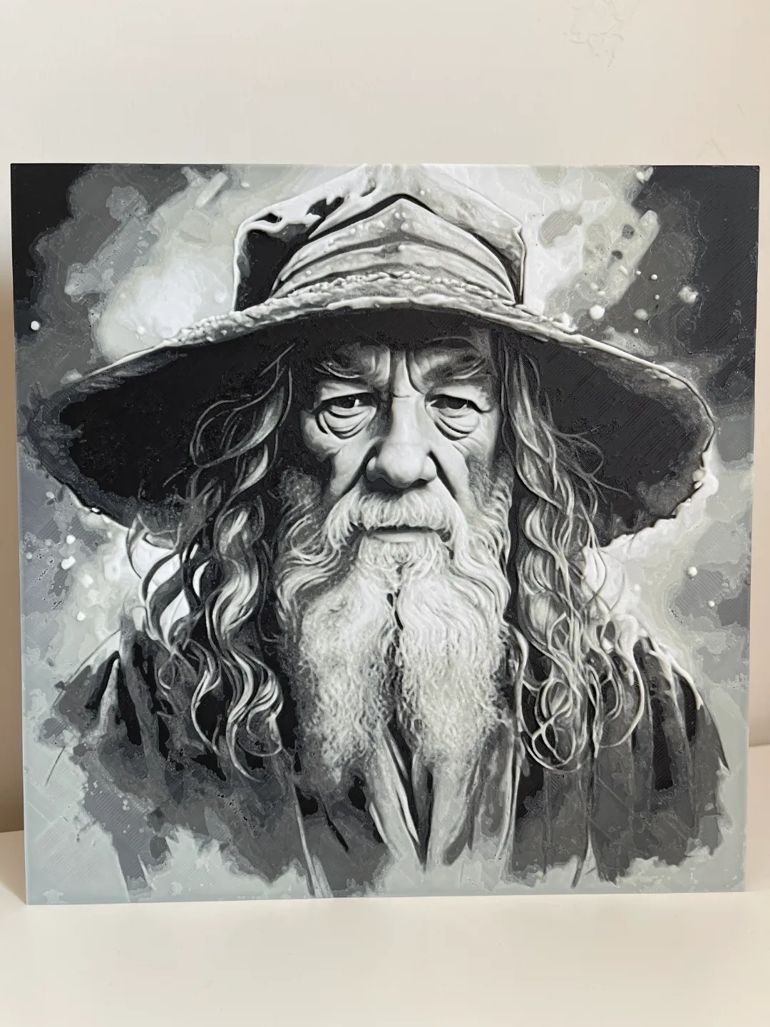 Gandalf Portrait - HueForge